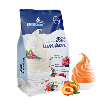 Bột làm kem đào